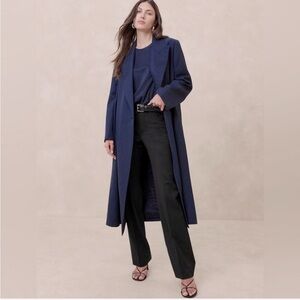 Banana Republic Siena Straight Wool Pant